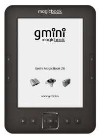 ספר האלקטרוני Gmini MagicBook Z6