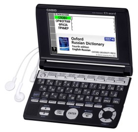 המילון האלקטרוני Casio EX-מילה האלקטרונית המילון Casio EW-R3000E