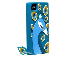 Case-Mate מקרה יצורי iPhone 4 פיקוק