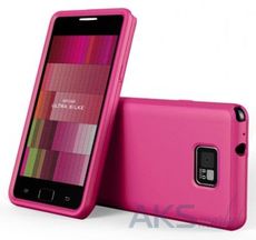 SGP Ultra Silke סדרת קייס פנטזיה ורודה לשני i9100 Samsung Galaxy S