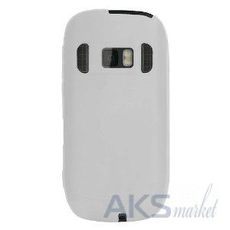 קייס לנרתיק Nokia C7 הלבן סיליקון עור