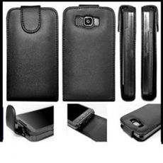 קייס HTC HD2 LEO T8585 השחור עור