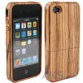 נרתיק העץ JUSNEY ל4 בלעדי Iphone