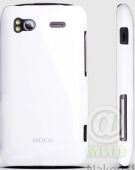 ROCK עירום צבעוני מעטפה לבנה עבור HTC Sensation Z710E