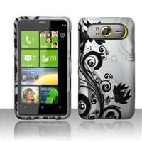 HTC HD7 HD7 9292 פרחי חצות מקרה קשה HTC