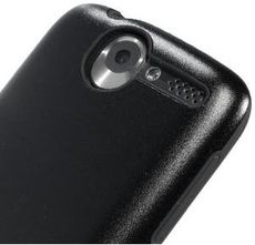 מארז המתכת Alumor Capdase שחור / שחור עבור HTC A8181 (MTHCA8181-5111)
