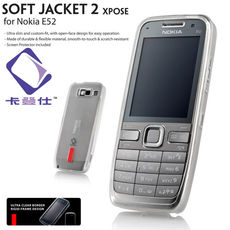 2 Xpose Capdase Soft Jacket עבור Nokia E52 (SJNKE52)