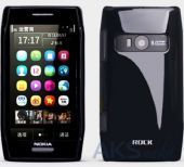 מעטפת צבעונית עירום ROCK עבור Nokia X7