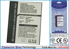 CameronSino 1350mAch סוללה עבור ASUS A632, A636, A639 SBP-03 CS-A636SL
