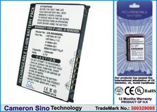 CameronSino 1250mAch סוללה עבור HP 114 CS-RX4000SL